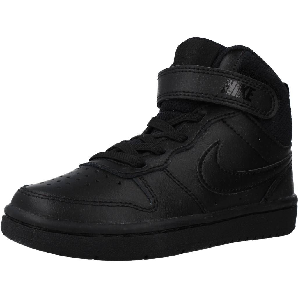 NIKE ULTRABEST Halbschuhe COURT BOROUGH MID 2 (PS), Schwarz:28,5