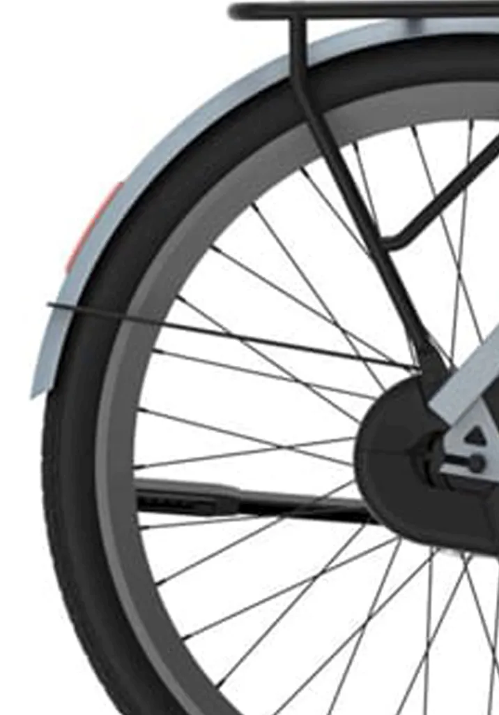 Garde-boue Cortina arrière 28 pouces pour vélo E-Nite protection pluie