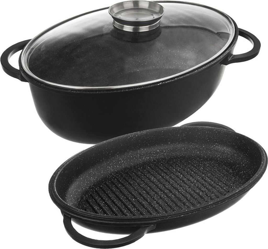 ORION Grande Aroma Pekáč S Víkem Oboustranný 43 X 30 cm Obrázek produktu 