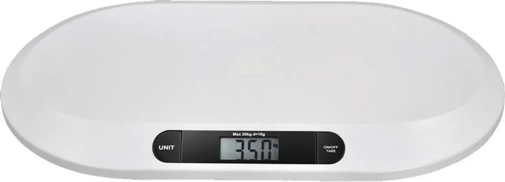 Pèse-bébé électronique LCD ultra plat 20kg avec fonction Tare précise