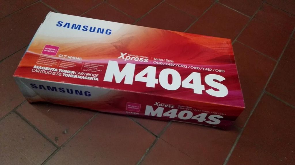 Samsung CLT-M404S Magenta Original Tonerkartusche, Magenta, Produktbild 