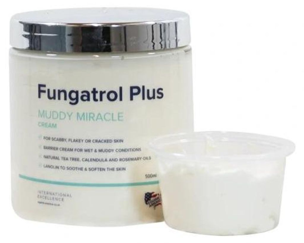 Fungatrol Plus Muddy Miracle für rissige Haut unter nassen Produktbild 