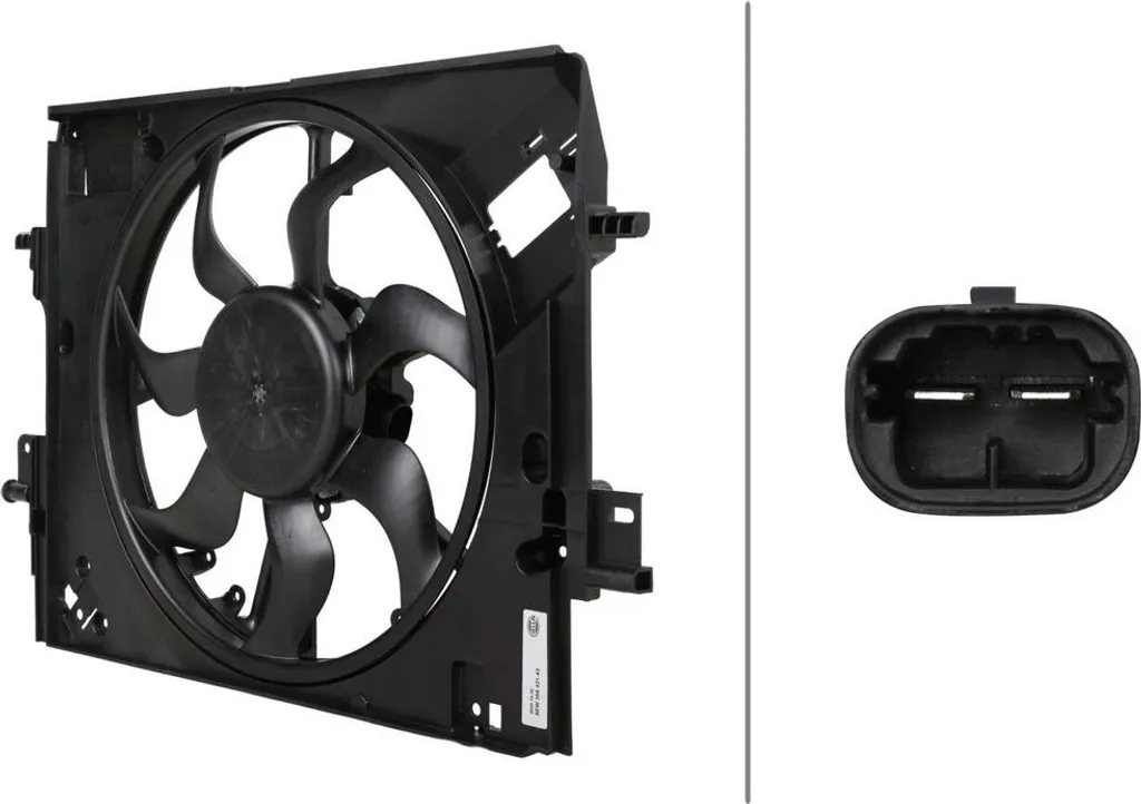 Ventilateur de refroidissement pour Renault Captur - Idéal en été 12V