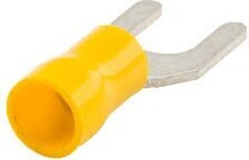 Bofix box A 25 cable shoes fork m6 yellow