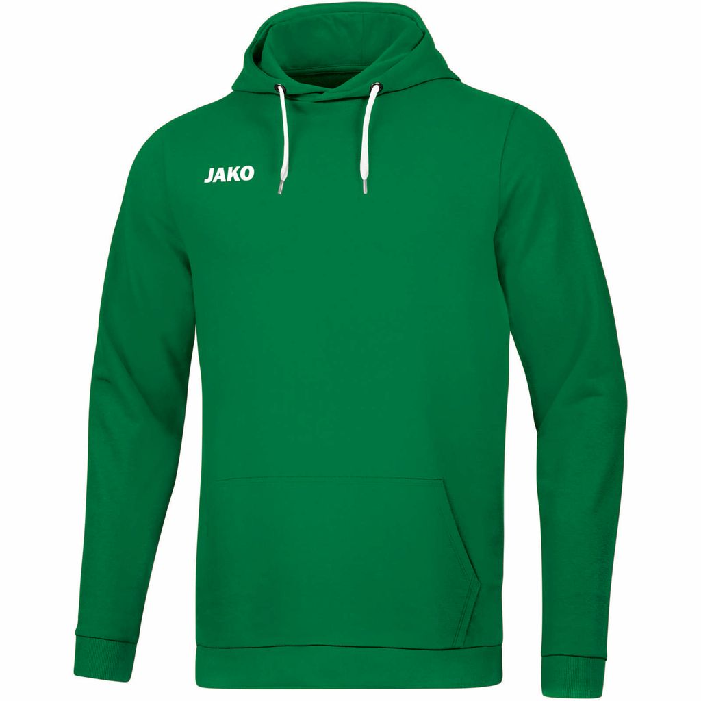 JAKO Kinder Kapuzensweat Base , Farbe:sportgrün, Größe:140