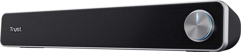 Trust Arys Soundbar, PC Lautsprecher, USB Betrieb, 12 W Spitzenleistung, 3,5 mm AUX Anschluss, Computer Boxen für PC, Monitor, Laptop, TV, Musik -...