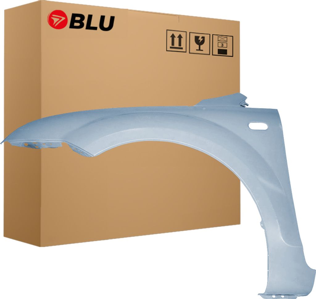 BLU Błotnik pasujący do Ford Focus MK2 II Z3 Lewy Niebieski Zdjęcie produktu 