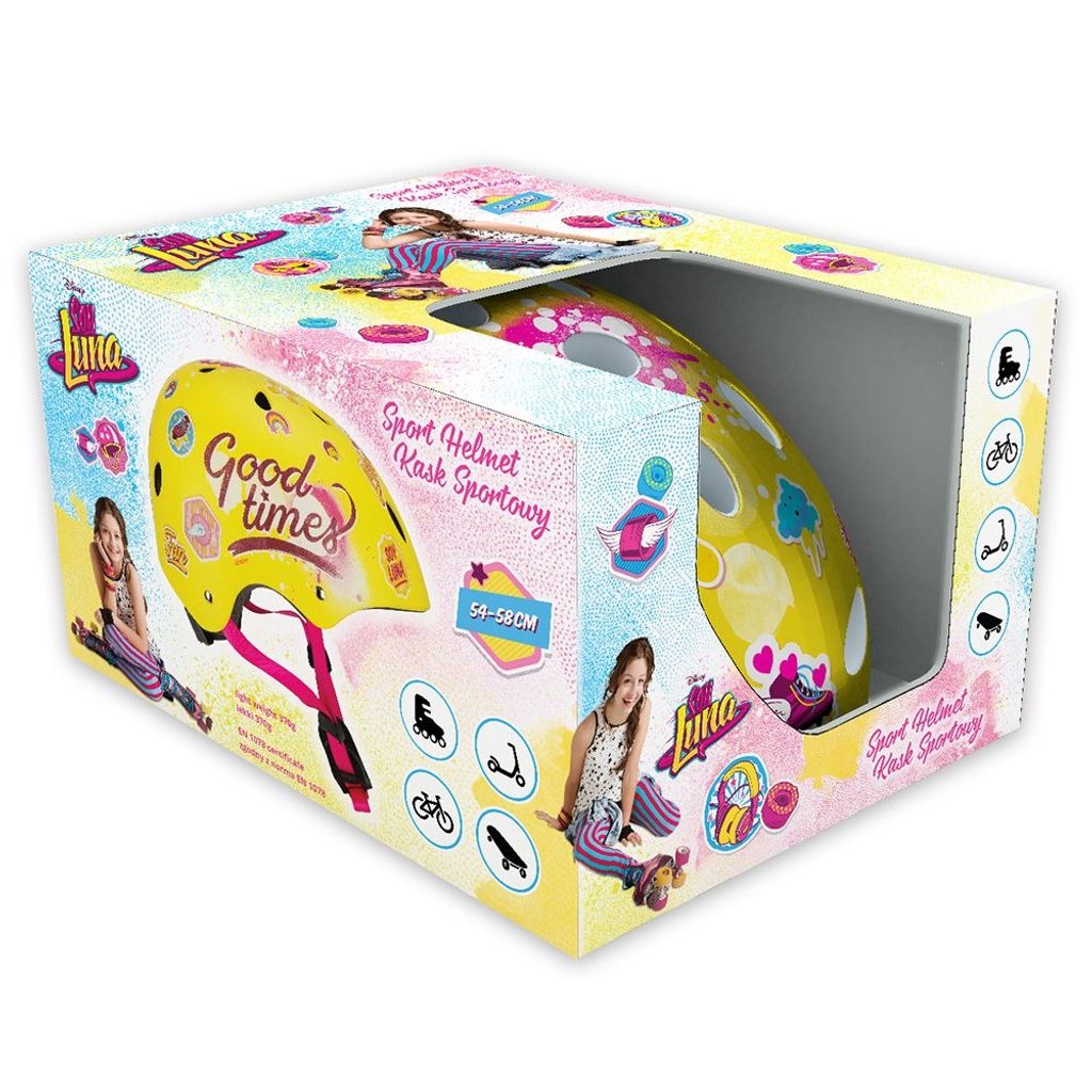 Dziecięcy kask rowerowy freestyle Seven Soy Luna żółty Zdjęcie produktu 6