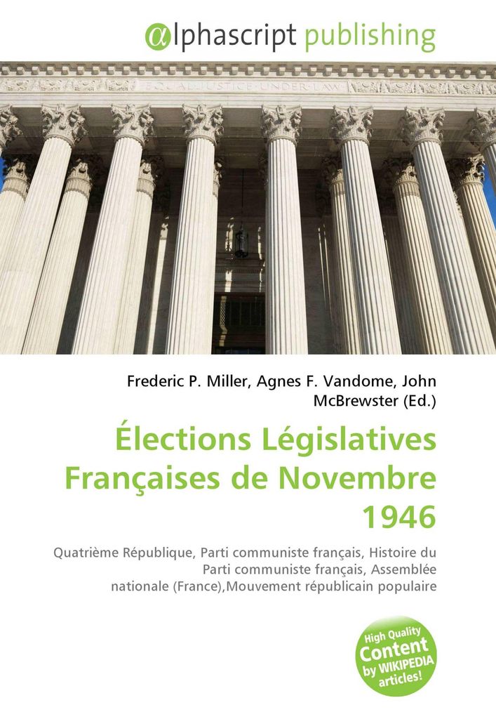 Élections Législatives Françaises de Novembre 1946