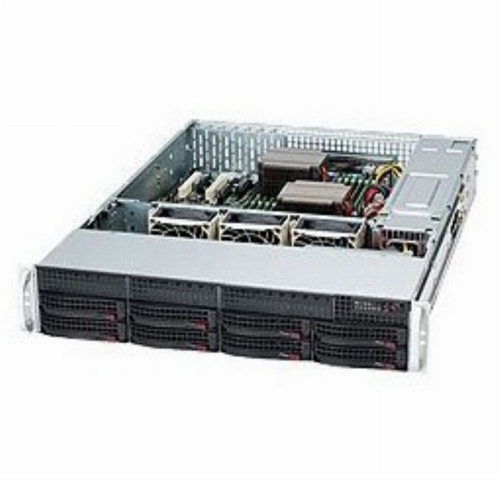 Supermicro SC825 TQC-600LPB - Rack-Montage 2U Produktbild 