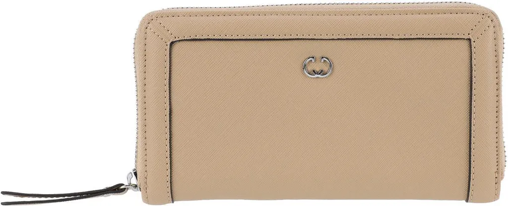 GERRY WEBER Look At Me Now Beige | Portafoglio Donna Capiente e Zip