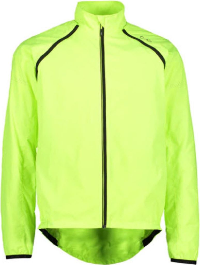 CMP JACKET WITH DETACHABLE SLEEVES Herren Windjacke Radsportjacke gelb 50