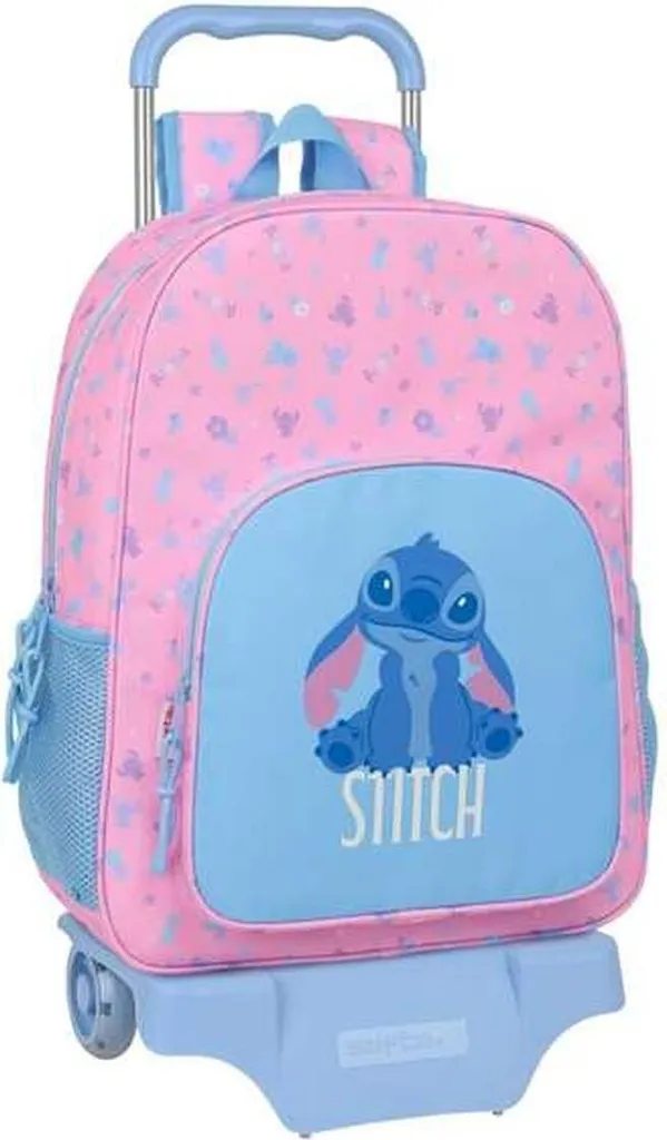 Cartable Lilo & Stitch Bright Rose 42 cm - Sac à Dos Scolaire Disney