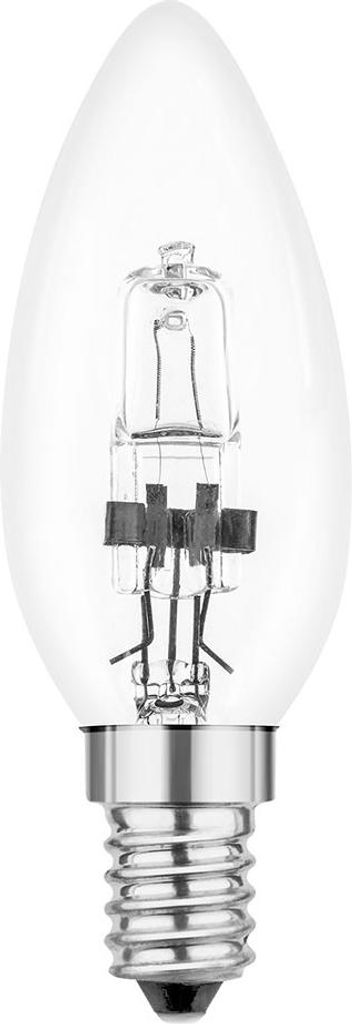 Kerze Eco Halogen Glühbirne 42W = 60W / 55W E14 Glühlampe Produktbild 