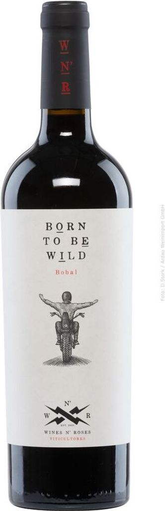 Wines N Roses Viticultores 2019 BORN TO BE WILD Tinto D.O. 13% Vol. Rotwein trocken (1x0.75 Liter)