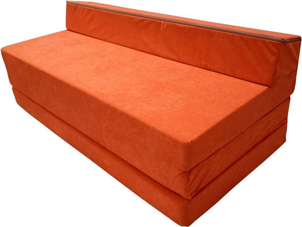 Matelas pliant 200 x 120 x 10 cm - 1333 - 3 parties avec Image du produit 