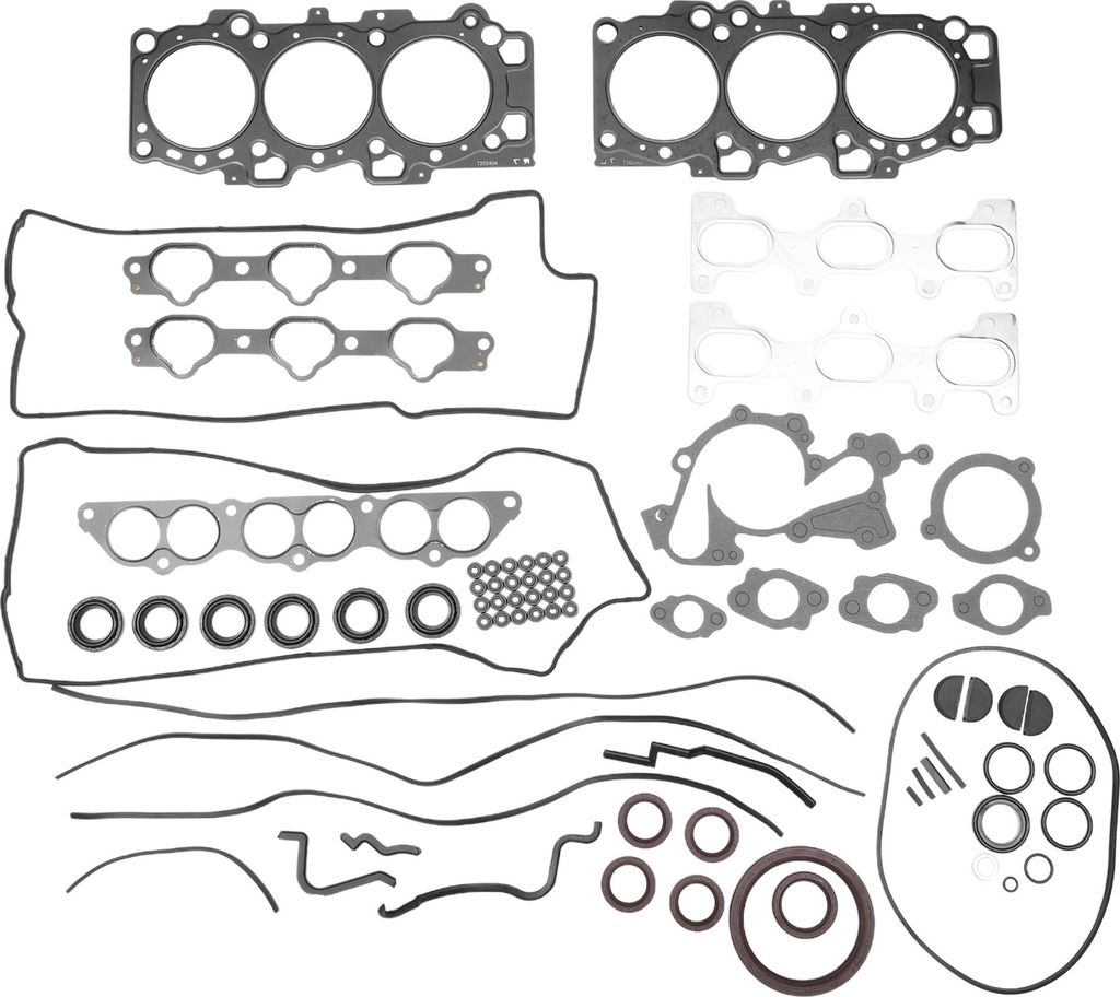 Zylinderkopfdichtungssatz Motorenventildichtungssatz für Hyundai Engine.G6EA Gummi, Metall Nr. 209103EA00 Schwarz