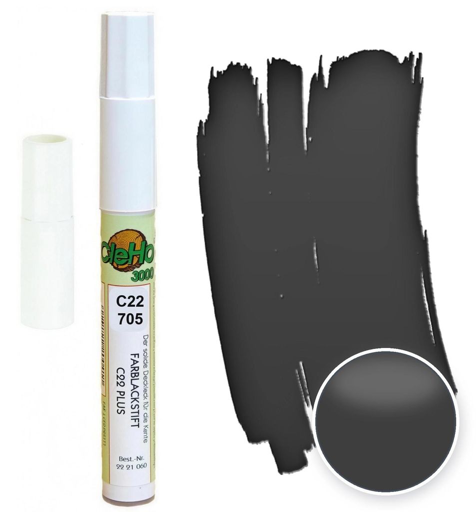 CleHo C22 Möbel-Reparaturstift Holz Laminat - Anthrazit 705 Produktbild 