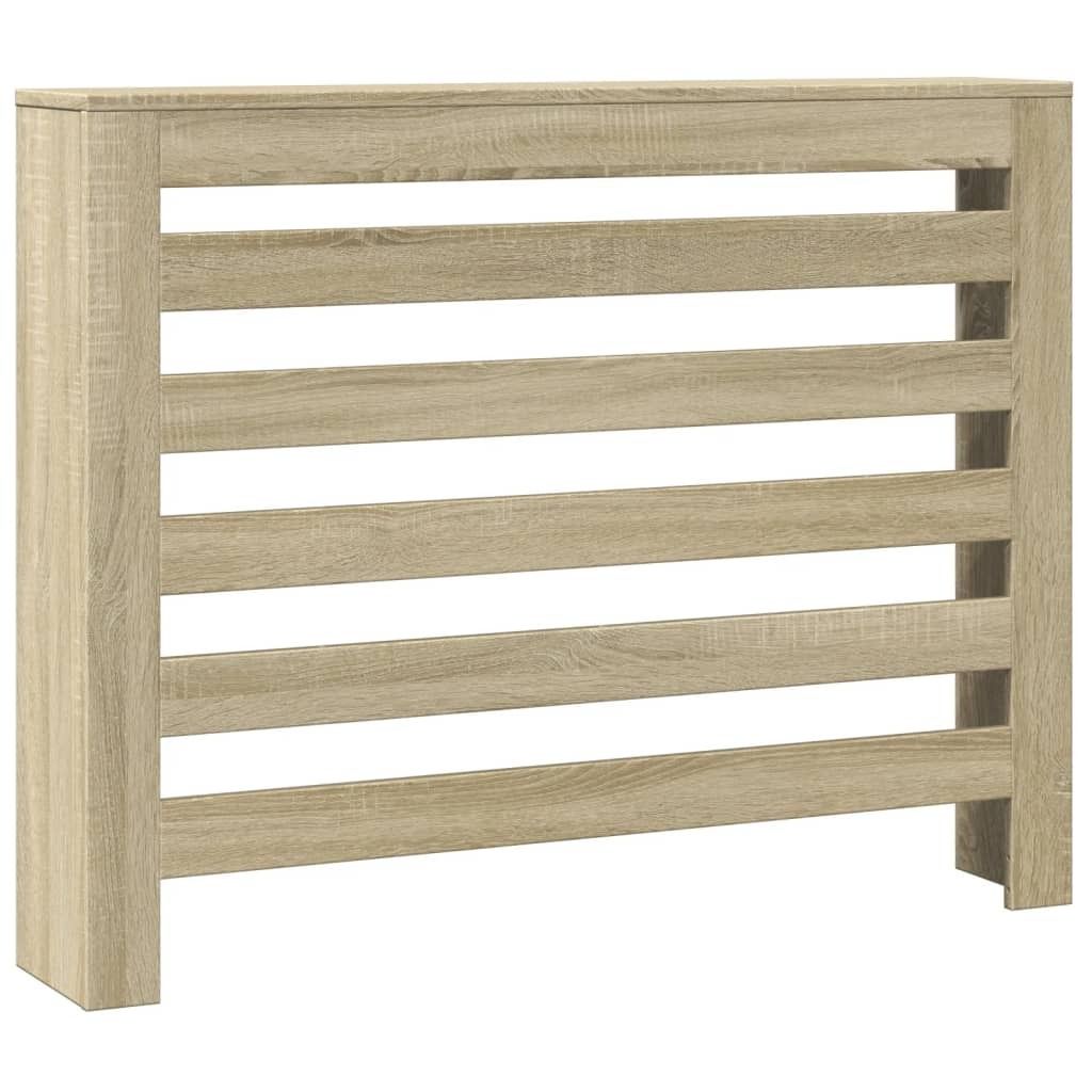 vidaXL Panele grzejnikowe dąb sonoma 104x20x82 cm materiał Zdjęcie produktu 