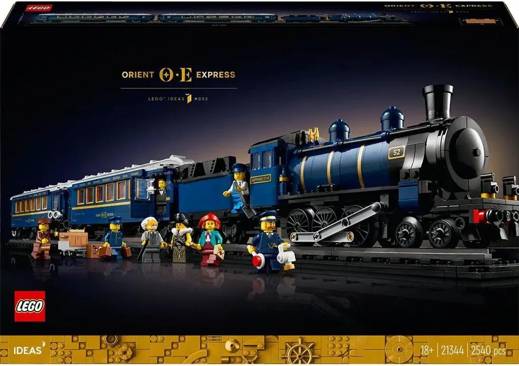 Train de collection LEGO 21344 Orient-Express, Grand Modèle d'Exposition - 16