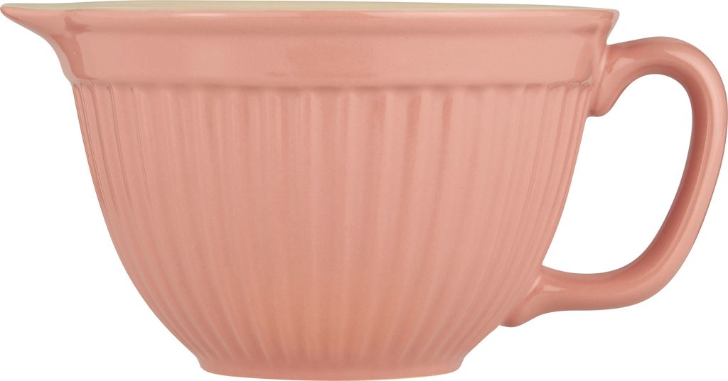 IB Laursen MYNTE Rührschüssel KORALLE Keramik Geschirr CORAL ALMOND 1700 ml Schale