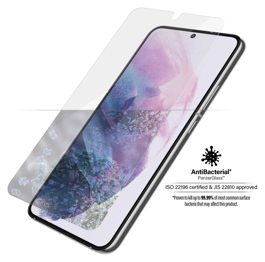 PanzerGlass SP Galaxy S22 CF AB Produktbild 
