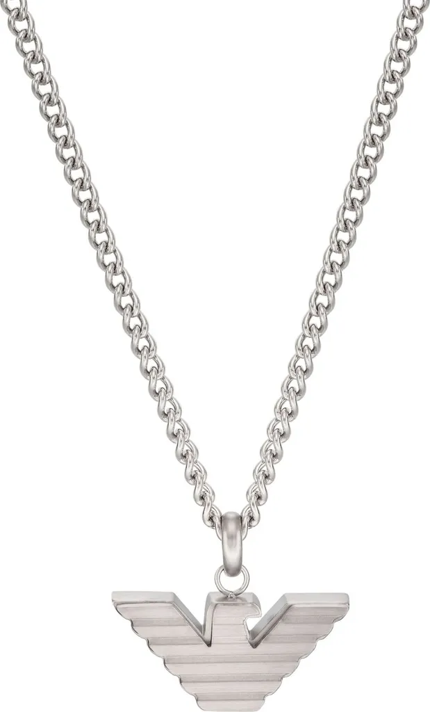Collana Emporio Armani EGS2916040 in Acciaio: Il Must-Have Maschile