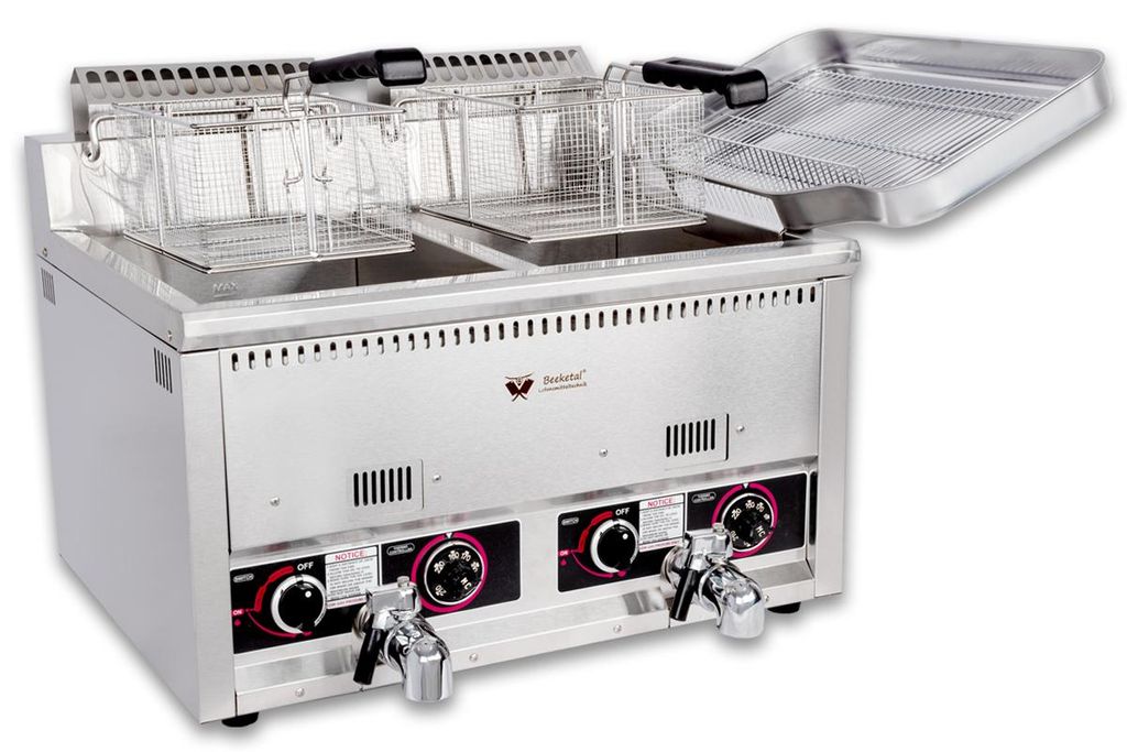 Beeketal Gastronomie Gas Friteuse Fritteuse , Produktbild 