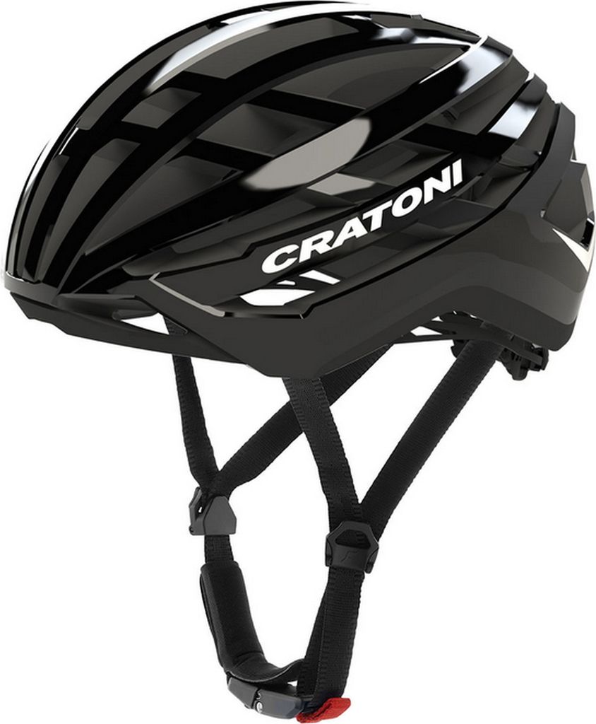 CRATONI Gravel-Helm C-Vento, schwarz glänzend