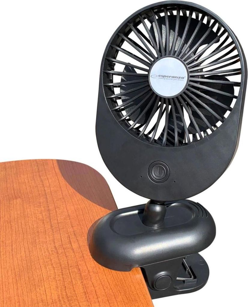 Esperanza EHF103K, Domáci lopatkový ventilátor, Čierna, Obrázok produktu 