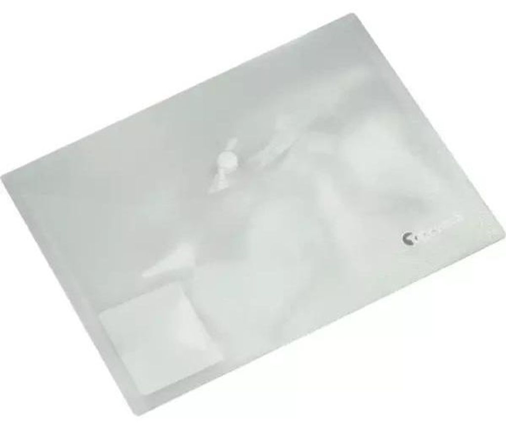 PP-Umschlagmappe A5, weiß, transparent – Titanum