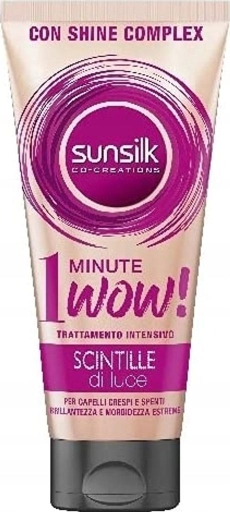 Sunsilk 1-Minuten Glanz-Haarmaske, 180 ml – Intensivpflege für strahlende Haare