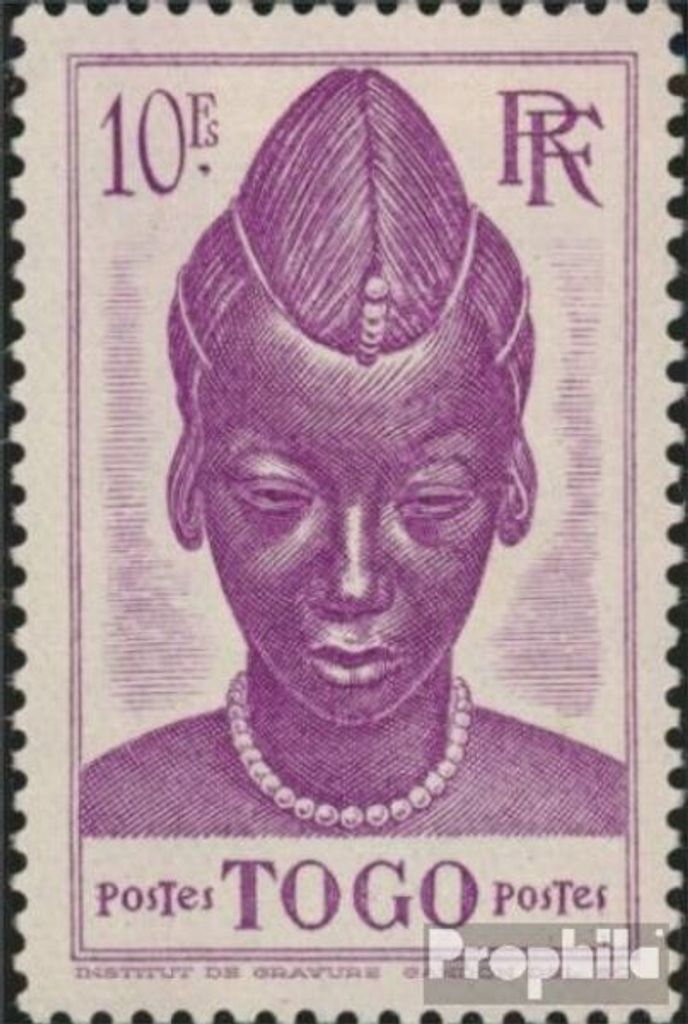 Briefmarken Togo 1941 Mi 154 postfrisch Landesmotive Produktbild 