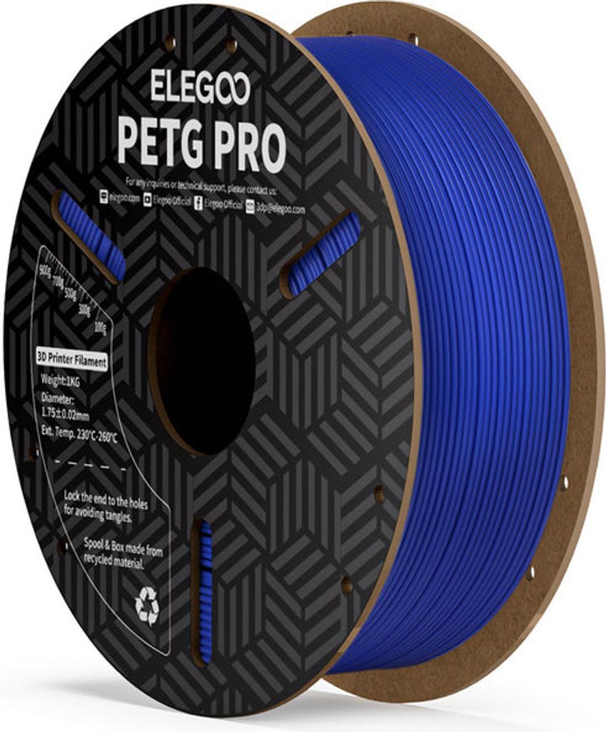 ELEGOO PETG PRO 1.75, 1kg - Blue Obrázek produktu 