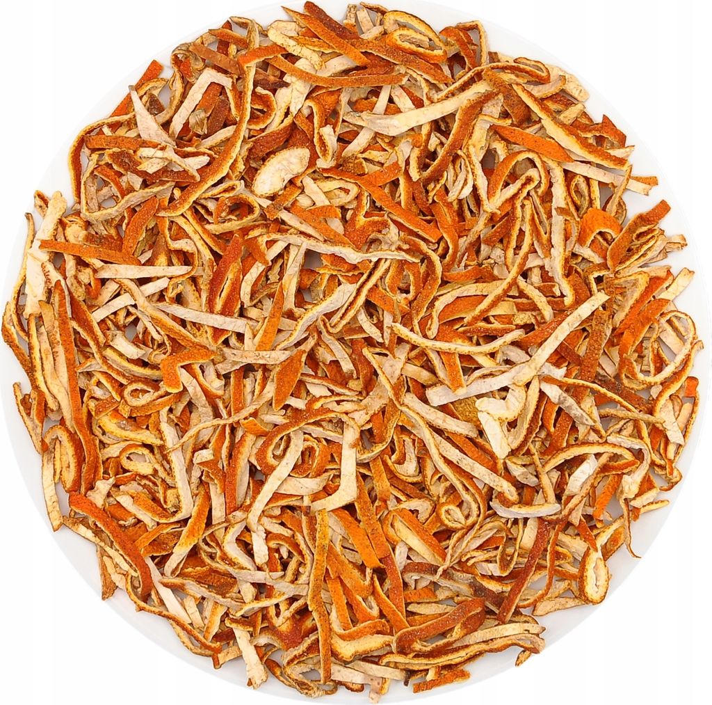 Getrocknete Orangenschalenfäden - 1kg Produktbild 