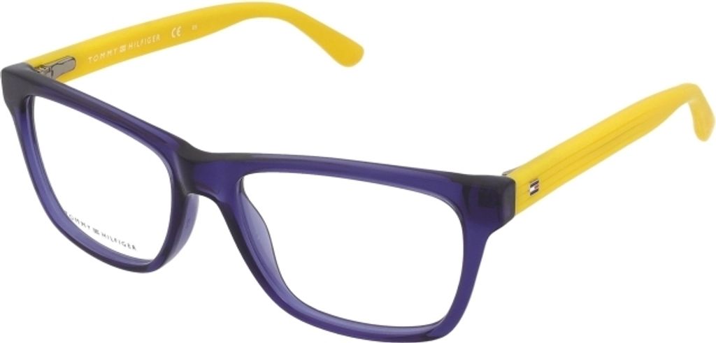 Tommy Hilfiger TH 1327 Darkblue matt yellow 50/16/140 Herren Brillen