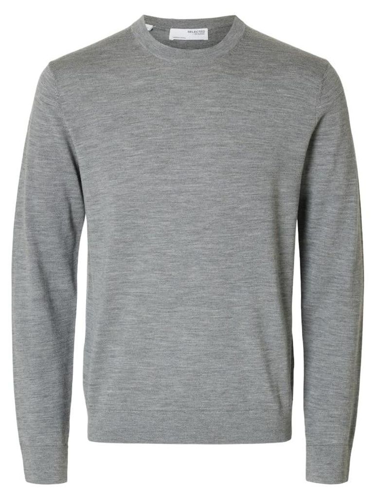 SELECTED HOMME SLHTRAY LS: Pletený svetr z merino vlny s Obrázek produktu 