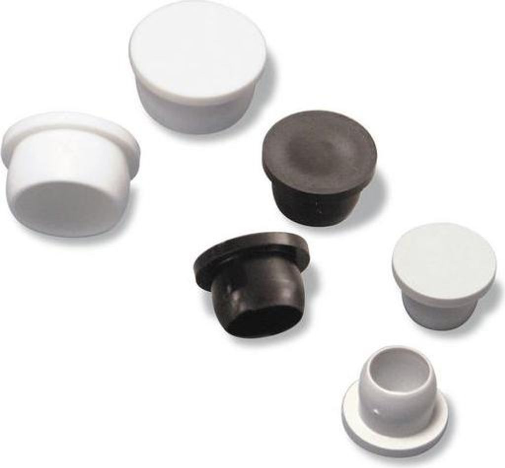 Schwarzer Stöpsel Ø12 mm GOETTGENS - 1000 Stück - db12