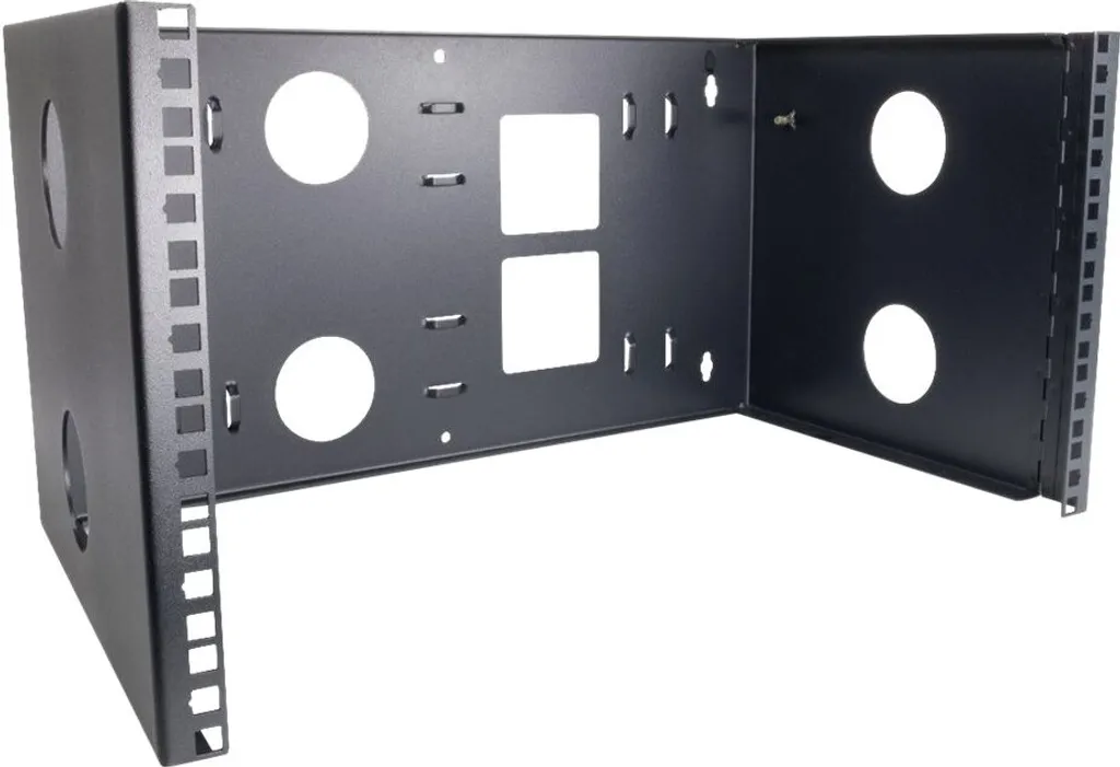 Support mural Inter-Tech 19 pouces 6U de 269mm pour rack informatique - 2