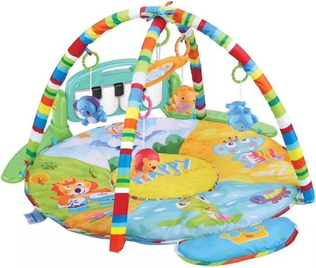 Baby Mix Safari Spieldecke mit Klavier Produktbild 