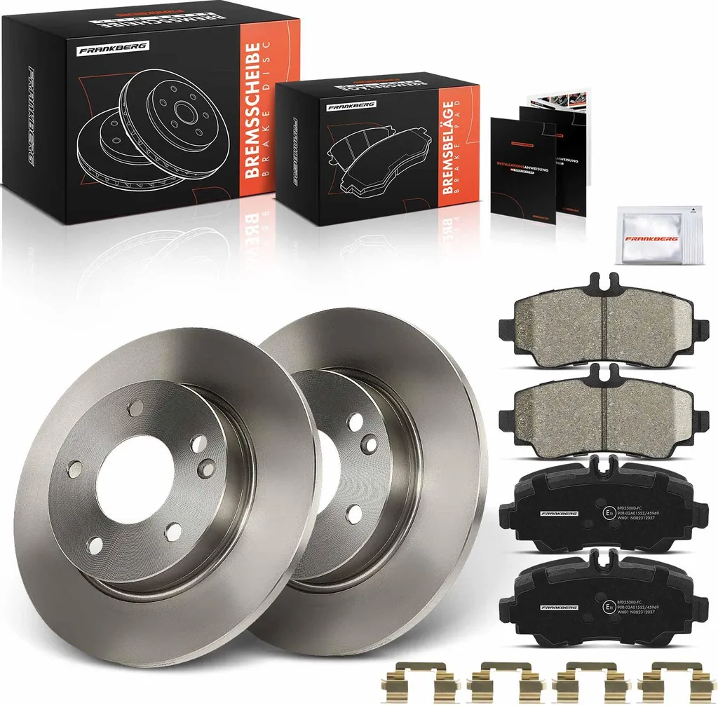 Kit Freinage Avant Disques et Plaquettes pour Mercedes W168 Classe A 1.6L