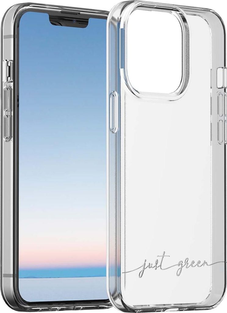 Just Green Case Apple iPhone 13 Pro Max transp.