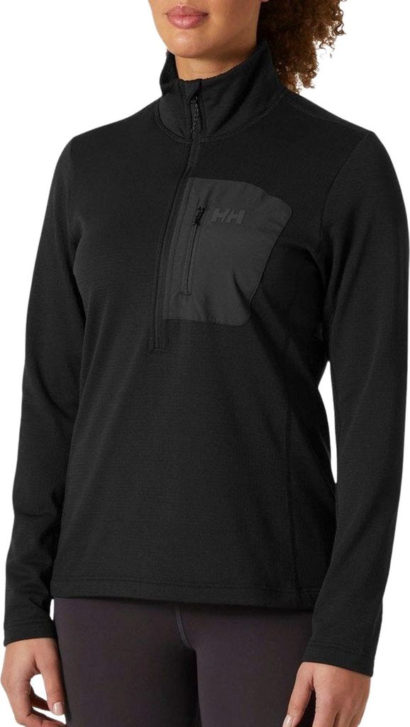 Helly Hansen W VERSALITE 1/2 ZIP FLEECE schwarz L