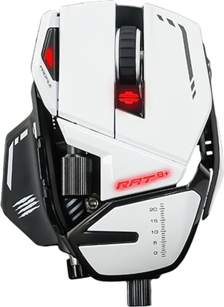 Mad Catz R.A.T. 8+, Po prawej stronie, Optyczny, USB Zdjęcie produktu 