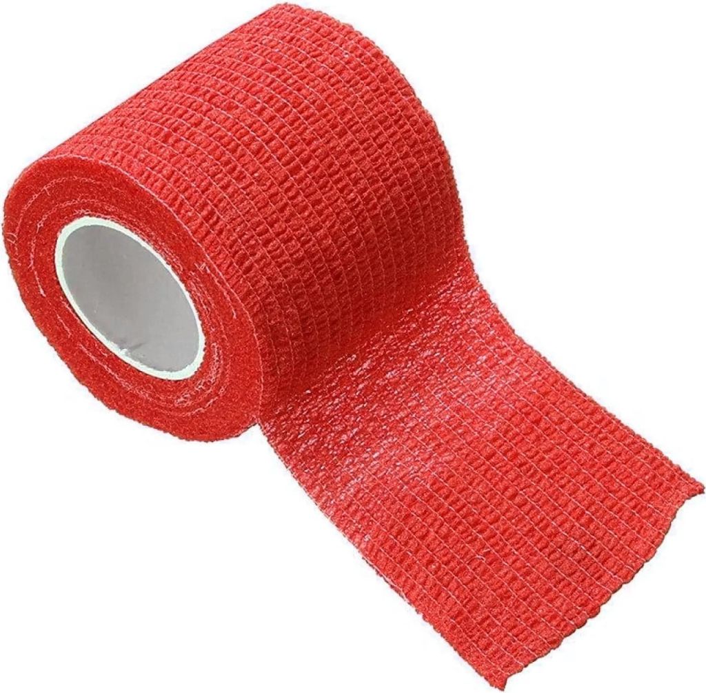 Selbsthaftende Bandage, Unterstützung von Muskeln und Gelenken, haftstark & atmungsaktiv