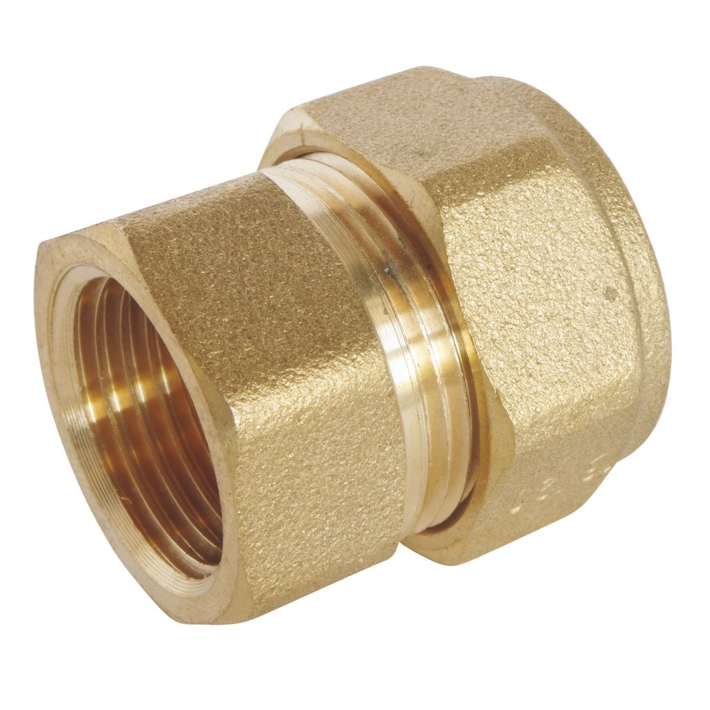 SOMATHERM FOR YOU - Raccord à compression - Fiable, simple et rapide à poser - femelle 15/21 - PER Ø20