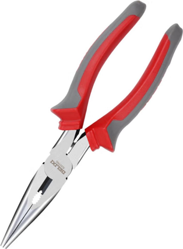 DELIXI 6" (160mm) Präzisions-Spitzzange – Multifunktions-Elektrikerzange mit Seitenschneider & Drahtabisolierer | Hochleistungs-Kohlenstoffstahl...