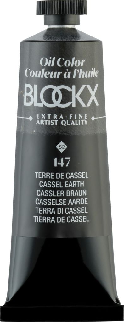Blockx 3x Ölfarbe, Kassel Erde - Tube 35ml - Cassler Braun 213147BXC