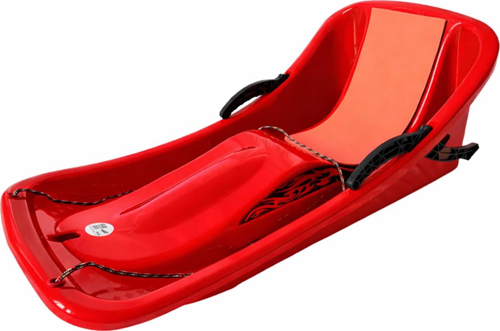 Aga Kinder Schlitten DS495 Rot, Robuste Kinderschlitten aus Produktbild 