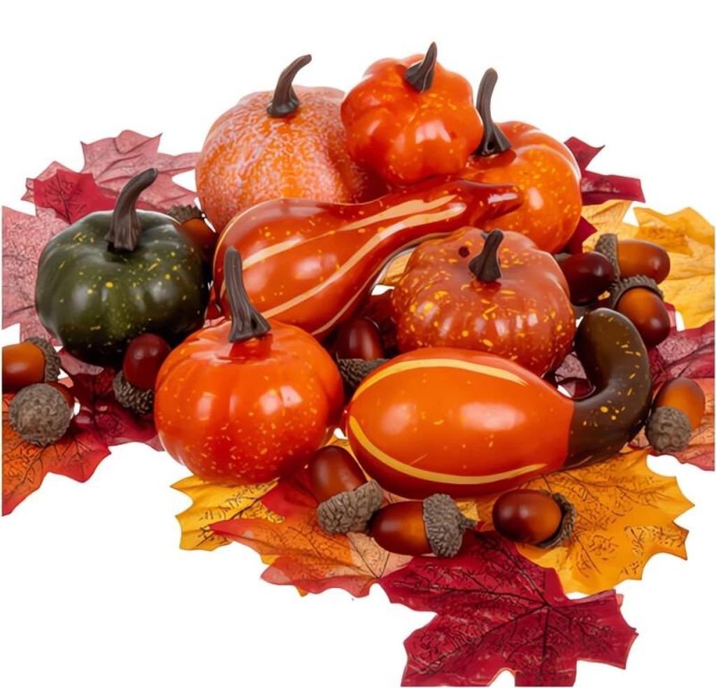 Ruhhy 26571 Herbstdekoration, gemischte Auswahl, 50 Stück Produktbild 
